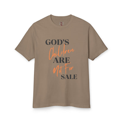God's Children Are Not For Sale Tee — Christian Message Cotton T-Shirt