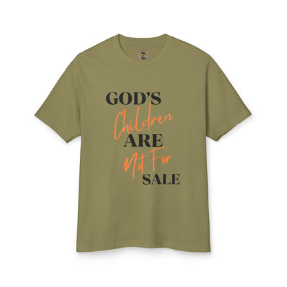 God's Children Are Not For Sale Tee — Christian Message Cotton T-Shirt