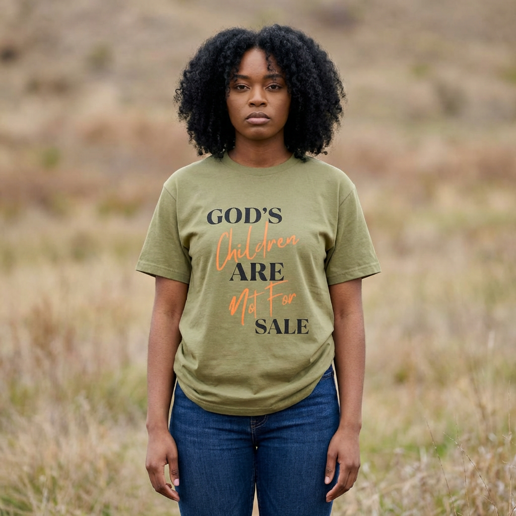 God's Children Are Not For Sale Tee — Christian Message Cotton T-Shirt